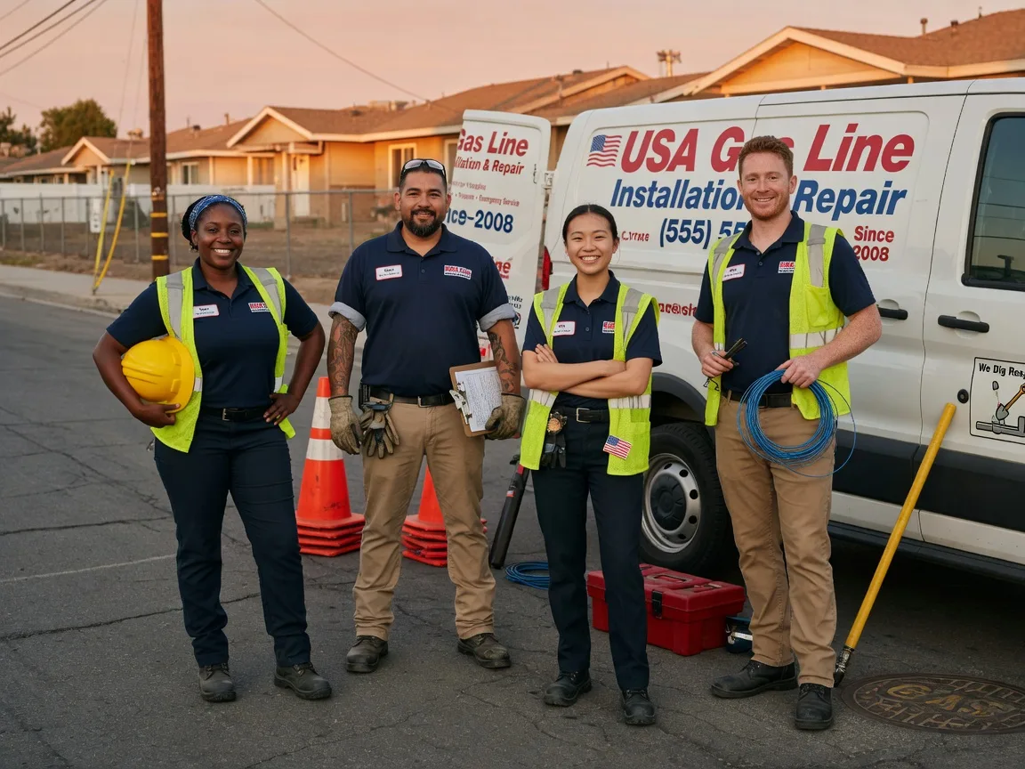 Gas Line Installation company in Hamburg, NY
